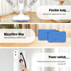 12-in-1 Steam Mop & Handheld Steam Cleaner 5000W – Floors, Carpets & More
