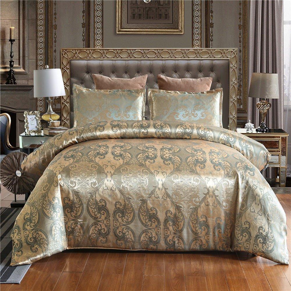 Luxury Satin Bedding Set – Silky Duvet Cover & Pillowcases - Magic Store