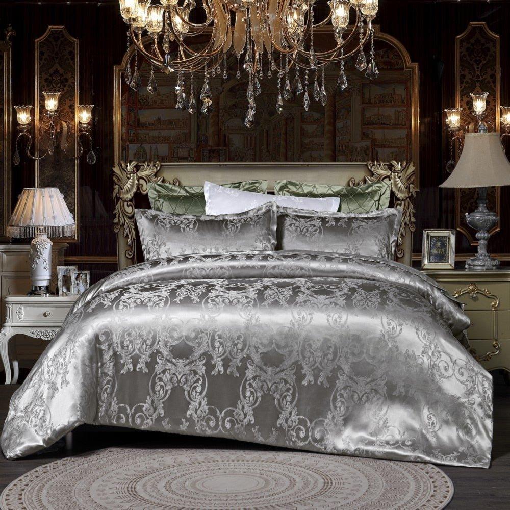 Luxury Satin Bedding Set – Silky Duvet Cover & Pillowcases - Magic Store