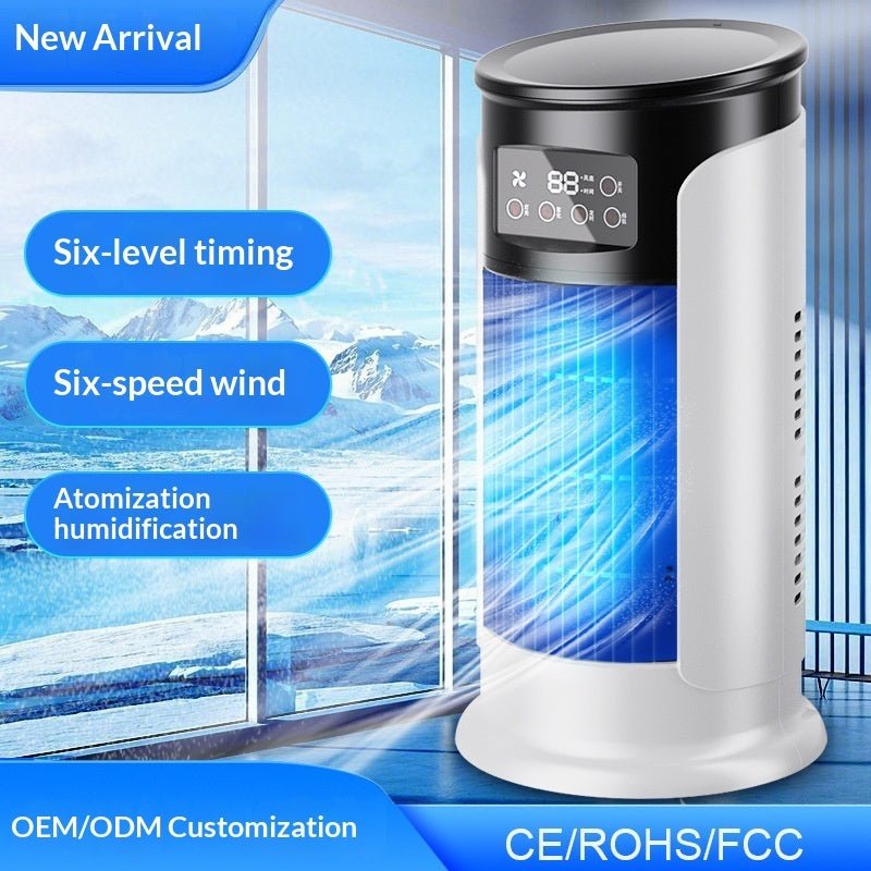 USB Mini Air Cooler Fan – Portable Evaporative Cooling for Home & Office - Magic Store